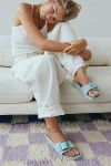Shop Birkenstock Women's Madrid Big Buckle Eva Sandal In Surf Green Eva, Women's At Urban Outfitters