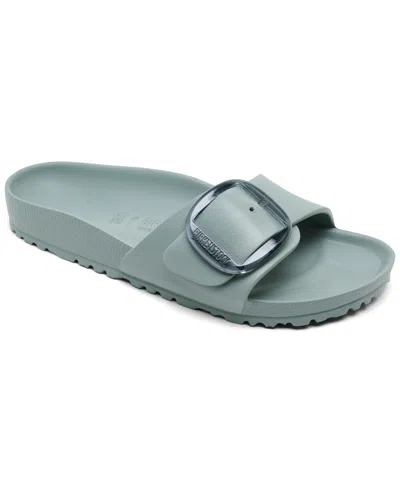 Birkenstock Women's Madrid Big Buckle Eva Sandals From Finish Line In Pure Sage
