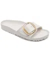 Birkenstock Women's Madrid Big Buckle Eva Sandals From Finish Line In White
