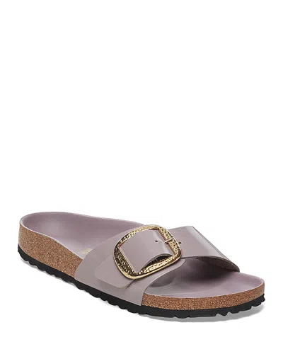 BIRKENSTOCK WOMEN'S MADRID BIG BUCKLE HIGH SHINE SANDALS