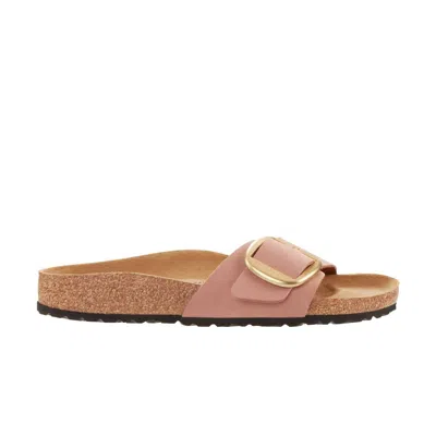 Birkenstock Women's Madrid Big Buckle Narrow Sandal In Old Rose In Pink