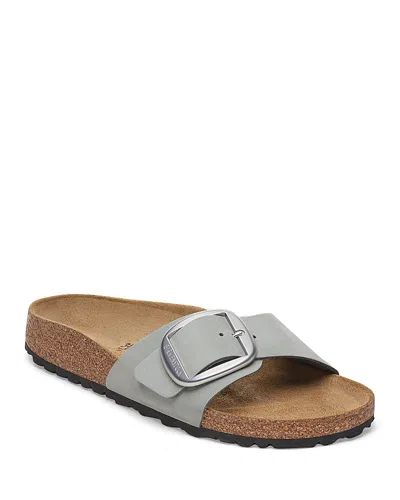 Birkenstock Women's Madrid Big Buckle Sandals In Gray