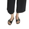 Birkenstock Madrid Slide In Lacquered Leather With Large Buckle In Black