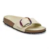 Birkenstock Women's Madrid Big Buckle Sandals In Ecru In Neutral