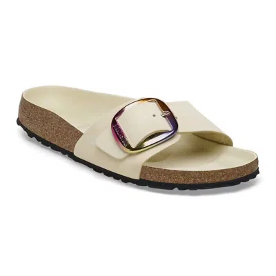 Birkenstock Women's Madrid Big Buckle Sandals In Ecru In Neutral