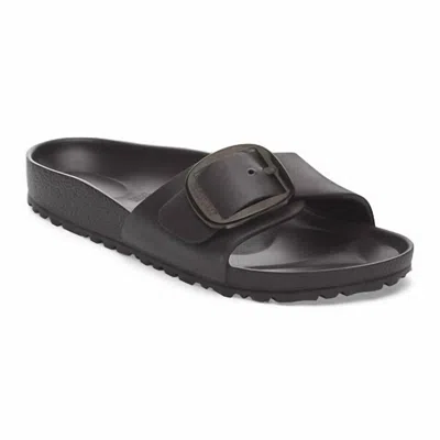 Birkenstock Madrid Eva Big Buckle Waterproof Slide Sandal In Black