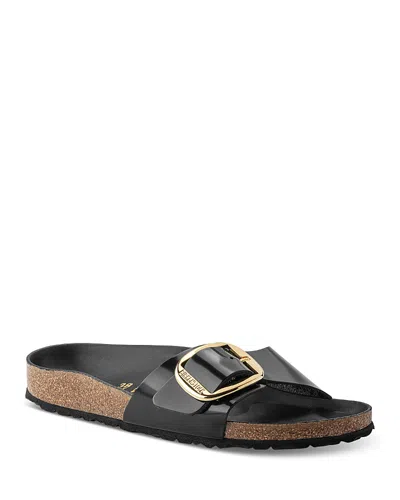 BIRKENSTOCK WOMEN'S MADRID HIGH SHINE BIG BUCKLE SANDALS