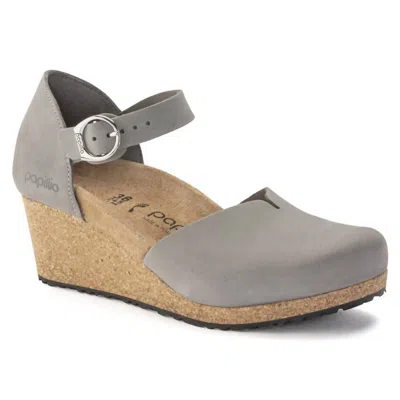 Birkenstock Women's Mary Ring-buckle Narrow Sandal In Dove Gray