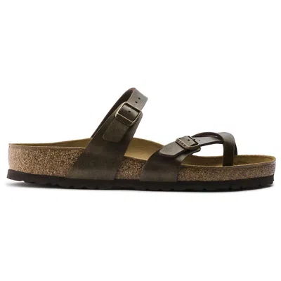Birkenstock Women's Mayari Birko-flor Sandal In Golden Brown In Multi
