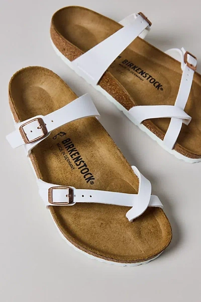 Birkenstock Women's Mayari Birko-flor Sandal In White, Women's At Urban Outfitters