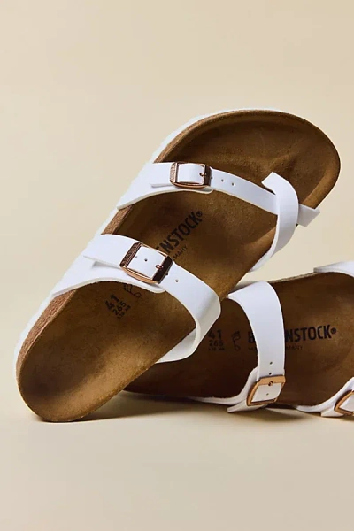 Birkenstock Women's Mayari Birko-flor Sandal In White, Women's At Urban Outfitters
