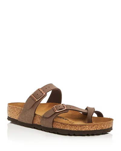 Birkenstock Mayari Birko-flor Slide Sandal In Brown