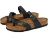 Birkenstock Crisscross Front Buckled Sandals In Black