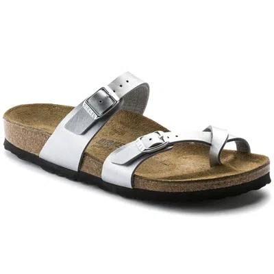 Birkenstock 软木拖鞋女外穿夹脚凉鞋拖鞋mayari系列 In White
