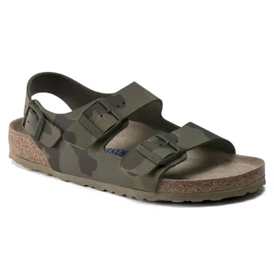 Birkenstock Women's Milano Sandal In Camo Green