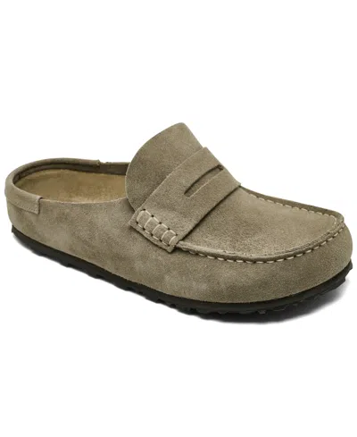 Birkenstock Women's Naples Wrapped Clog Sandals From Finish Line In Gray