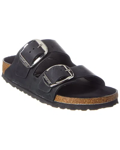 Birkenstock Arizona Big Buckle Slipper In Black