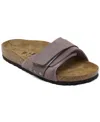 Birkenstock Women's Oita Suede Leather Sandals From Finish Line In Purple