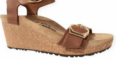Birkenstock Women's Papillo Soley Ring Buckle Sandal In Cognac In Brown