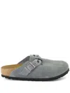 Birkenstock Slipper Boston Braided Colour Basalt Gray