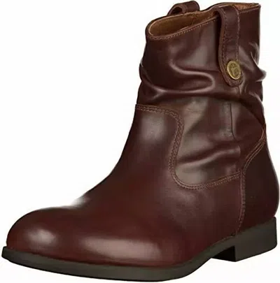 Birkenstock Women Sarnia Leather Boots In Espresso