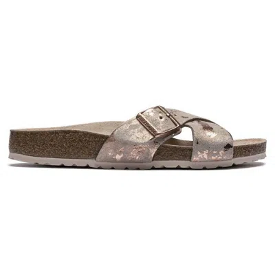 Birkenstock Women's Siena Big Buckle Suede In Rose In Multi