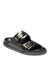 BIRKENSTOCK WOMEN'S ST BARTHS SLIP ON BUCKLED FOOTBED SANDALS