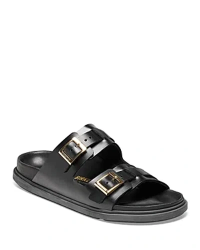 Birkenstock Women's St Barths Slip On Buckled Footbed Sandals In Black