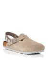Birkenstock Women's Tokio Slingback Clogs In Gray