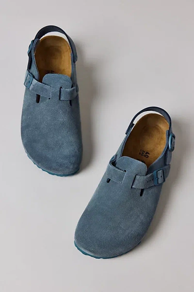 Birkenstock Women's Tokio Suede Clog In Basalt Gray, Women's At Urban Outfitters