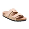 Birkenstock Uji Nubuck Shine Sandals In Multi