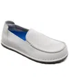 Birkenstock Women's Utti Suede Leather Moccasin Casual Sneakers From Finish Line In Antique White