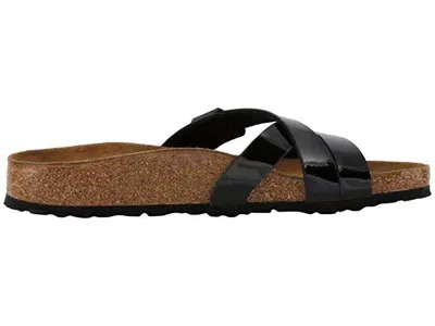Birkenstock Women's Yao Balance Patent Sandal In Black