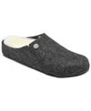 Birkenstock Women's Zermatt Clog Slippers From Finish Line In Gray