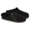 Birkenstock Women's Zermatt Premium Slipper In Black In Black