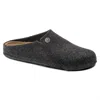 Birkenstock Zermatt Standard Wool Felt Unisex Clogs In Grey