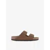 Birkenstock Womens  Arizona Two-strap Faux-leather Sandals