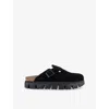 Birkenstock Boston Chunky Clogs In Black