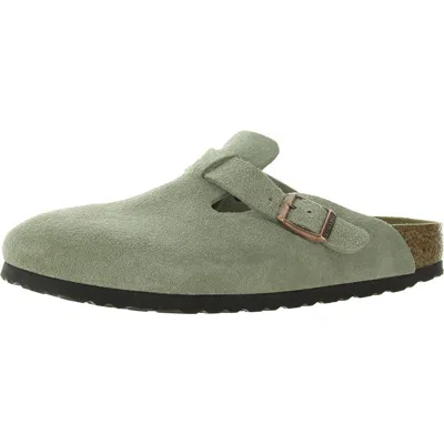 Birkenstock Womens Buckle Clogs In Multi