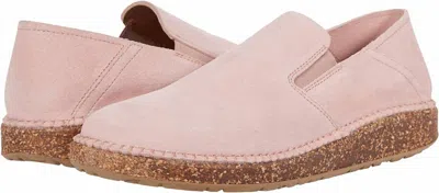 Birkenstock Womens Callan Suede Slip-on - Narrow Width In Soft Pink