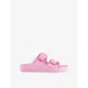 Birkenstock Arizona Big Buckle Eva Sandal With Buckles In Fondant Pink Eva