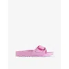 Birkenstock Madrid Big Buckle Eva Slipper With Buckle In Foundant Pink Eva
