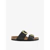 Birkenstock Sydney Cb - Sandal With Two Straps And Buckles In Graceful Liquorice