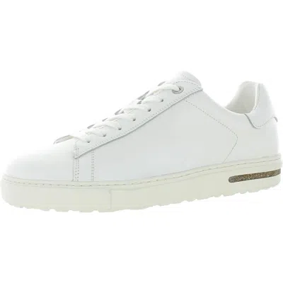 Birkenstock Womens Lace-up Leather Casual And Fashion Sneakers In White