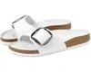 Birkenstock Womens Madrid Big Buckle Sandal In White In White