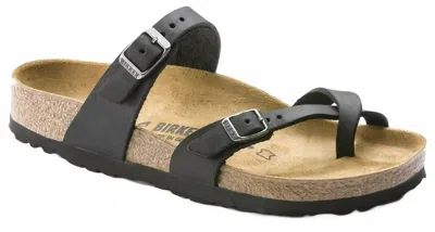 Birkenstock Womens Mayari Oiled Leather - Black