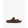 Birkenstock Arizona Essentials Slide Sandal In Brown