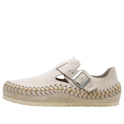 Birkenstock X Kith Unisex London Braided 'birch' In Brown