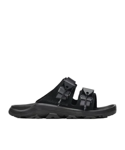 Birkenstock X Maharishi Mogami Double-buckle Strap Sandals In Black