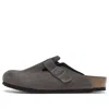 Birkenstock X Stussy Boston Clogs 'anthracite'